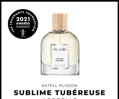 Sublime Tubéreuse Prix de l'Innovation Responsable pour un parfum